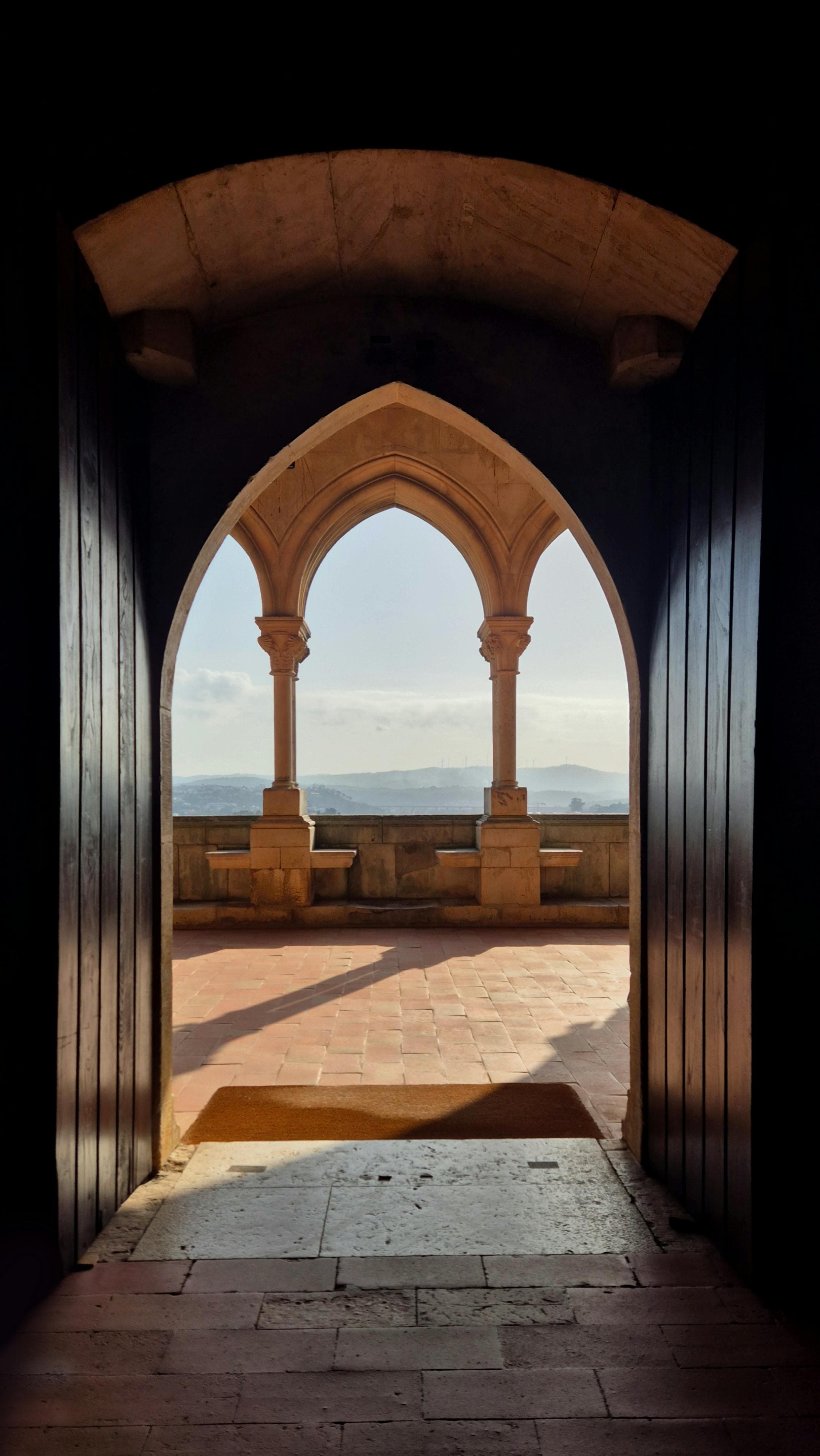 A view through arches